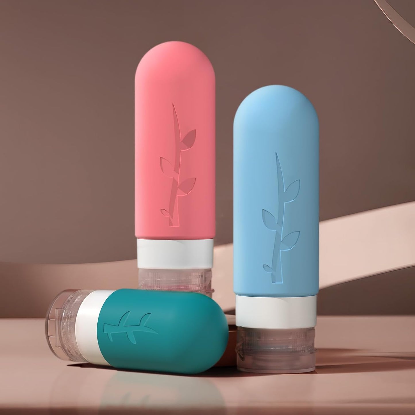 16 Pack Travel Bottles Set - TSA Approved Leak Proof Silicone Squeezable Containers for Toiletries, Conditioner, Shampoo, Lotion & Body Wash Accessories (16 pcs/G3 Pack)