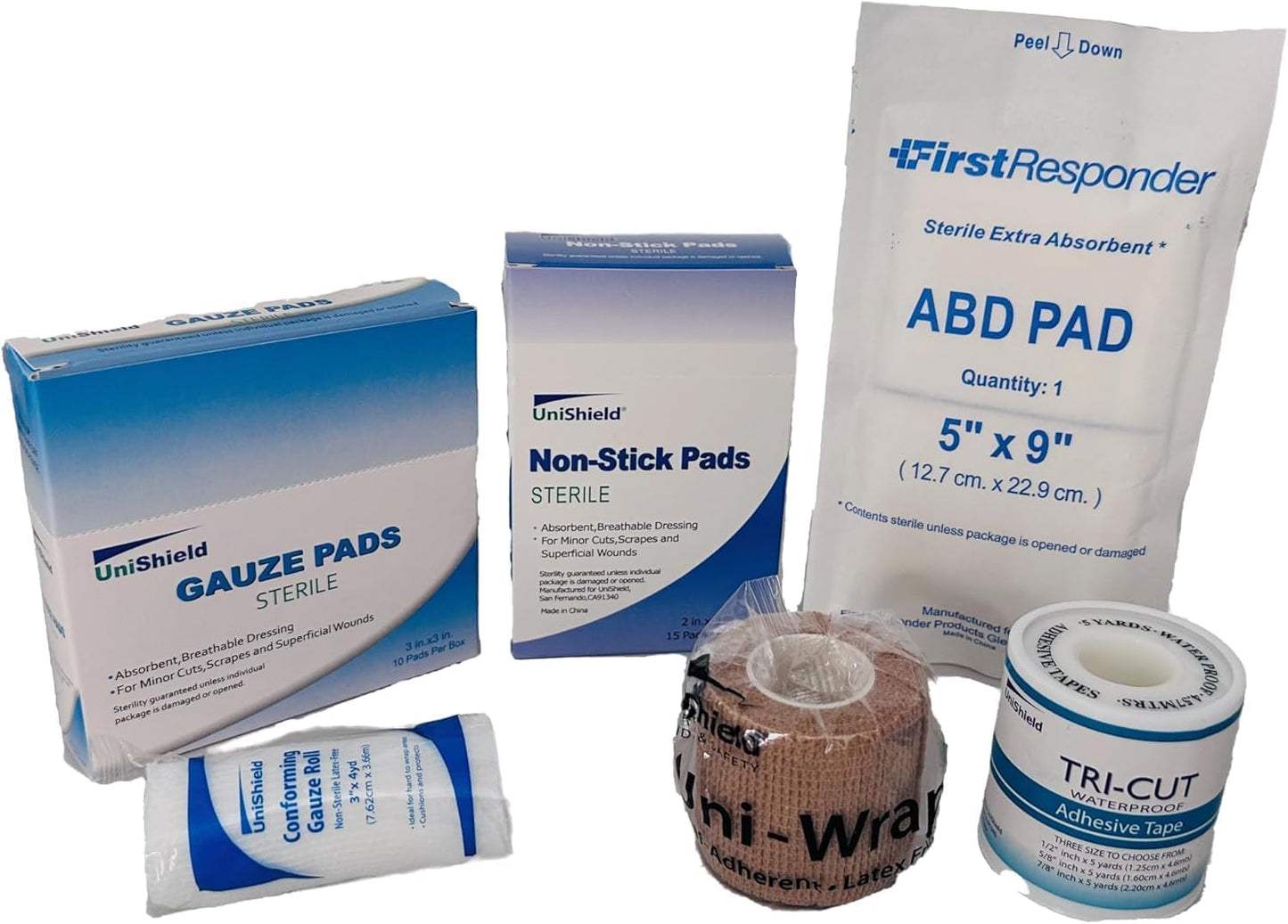 Class-A First Aid Refills Medications Without Cabinet | Essential Medications for Emergency Preparedness | Ensuring Long-Lasting Reliability | Exceeds OSHA/Ansi Z308.1 2015, Over 900 Pieces