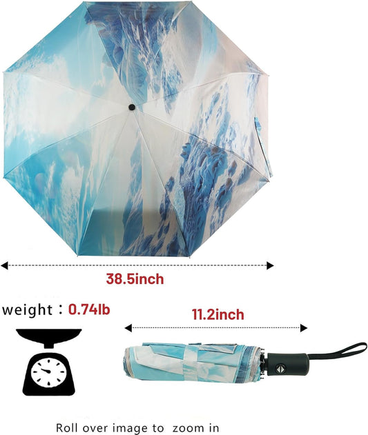 SY COMPACT Travel Umbrella Windproof Automatic Umbrellas Small Compact UV Sun Protection Factory Outlet Umbrella