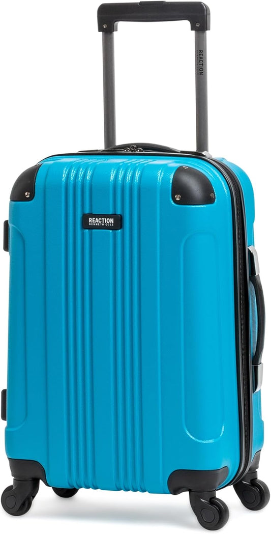 Kenneth Cole REACTION Out of Bounds Lightweight Hardshell 4-Wheel Spinner Luggage, Teal, 2-Piece Set (20" & 28")
