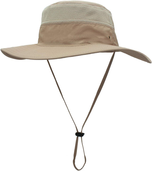 Home Prefer UPF 50+ Men's Sun Hat Wide Brim Bucket Hat UV Protection Hat for Mens Womens Beach Safari Gardening Golf Fishing