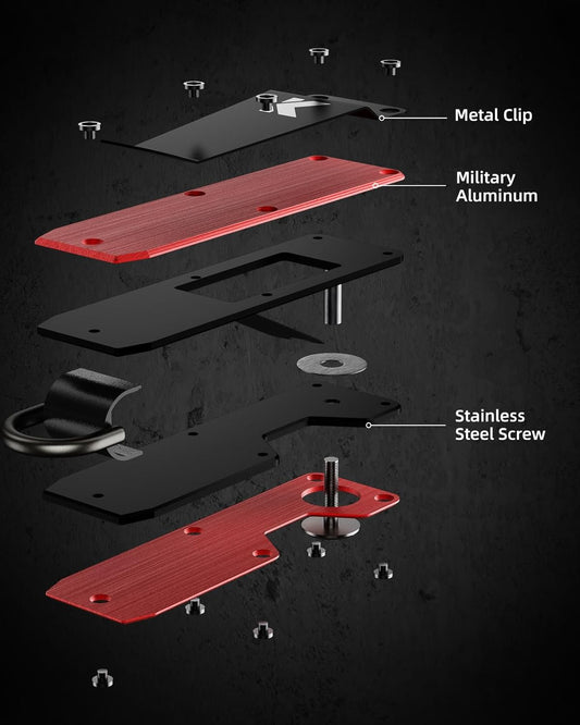 Key Organizer for Men Compact Key Holder Minimalist Key Case Metal Key Chain Key Holder for Keychain Secures 2-5 Keys