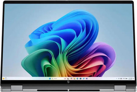 HP OmniBook X Flip 2-in-1 16" FHD+ Touch Screen Laptop |AMD Ryzen AI 5 340|AMD Radeon 840M | Copilot|Backlit|Meteor Silver| 16GB RAM DDR5 | 2TB SSD |Windows 11 Pro|Bundle with Microsoft Office 2021