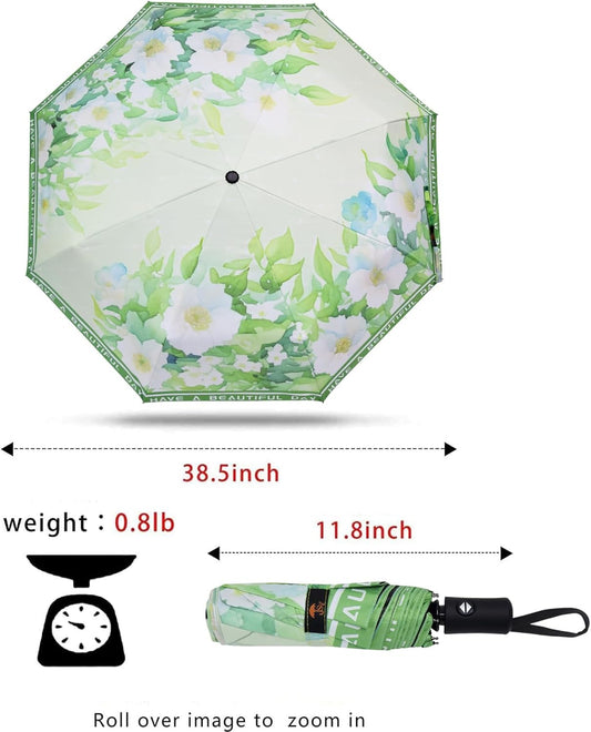 SY COMPACT Travel Umbrella Windproof Automatic Umbrellas Small Compact UV Sun Protection Factory Outlet Umbrella