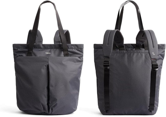 Bellroy Lite Totepack (18 liter lightweight tote bag and backpack, for beach, travel and every day) - ArcadeGray