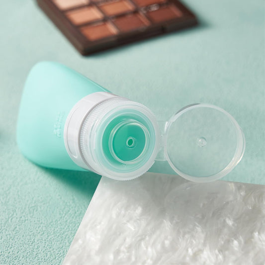 INSFIT Portable Travel Bottles, TSA Approved Leak Proof Containers for Toiletries, BPA Free Refillable Accessories for Shampoo, Body Wash, Liquids (4 Pack)