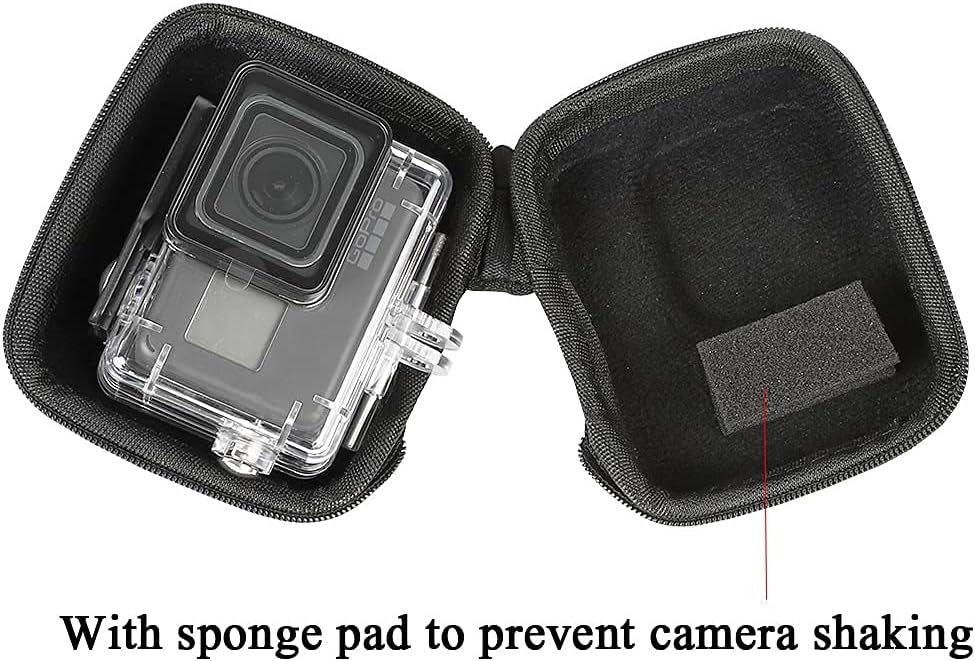 PellKing Hard Carrying Case for GoPro Hero 13 12 11 10 9 8 7 6 5 4 Waterproof Housing Case,DJI Osmo Action 5 4 3 Camera Waterproof Shell,Insta360 Ace Pro One R RS AKASO Underwater Dive Shell and More