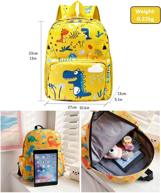POWOFUN13 inch Kids Toddler Preschool Travel Backpack Cute Cartoon Backpack For Girls Boys Baby