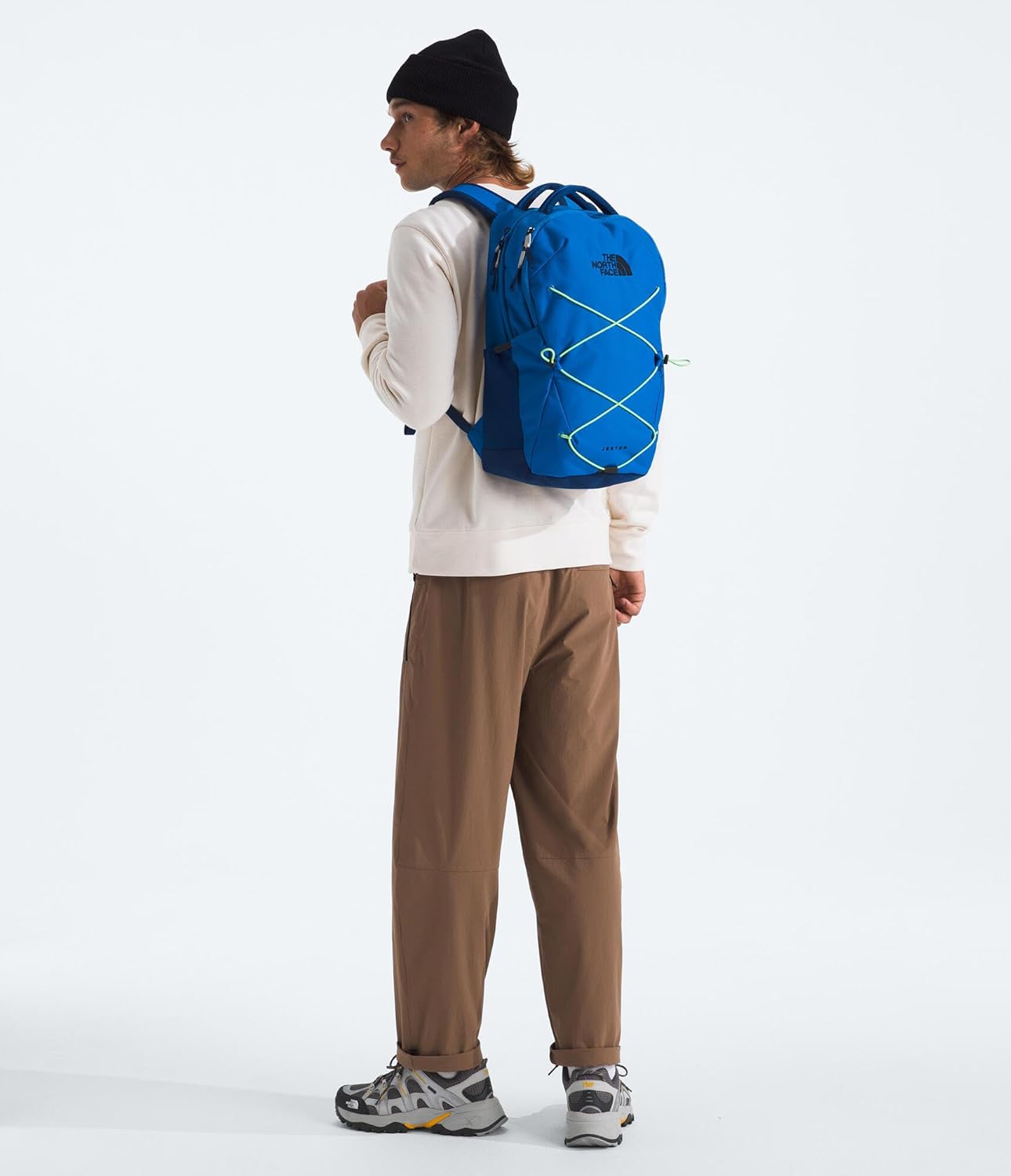 The North Face Jester Everyday Laptop Backpack - PFAS Free, Hero Blue/Estate Blue, One Size