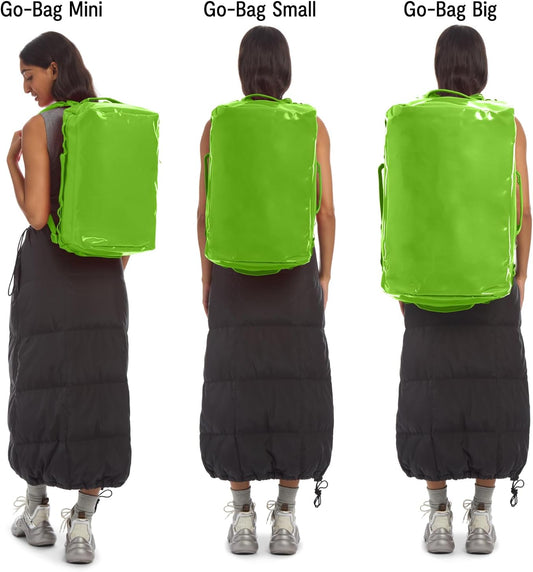 Baboon to the Moon Go-Bag Medium 40L – Detachable Straps, Small Duffle Bag for Travel, Gym Bag for Women, Mens Travel Bag, Duffel Bags for Traveling, Travel Duffel Bags for Women (Lime Breeze)