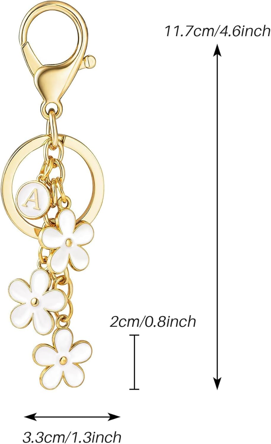 DUSLANG 17 Inch Laptop Backpack for Travel Water Resistant College Backpack for Men/Women Laptop Bag with USB Charging Port and Flower Keychain for backpack, Black