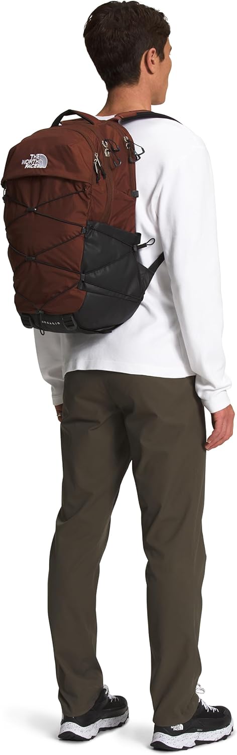 The North Face Borealis Commuter Laptop Backpack, Dark Oak/TNF Black, One Size