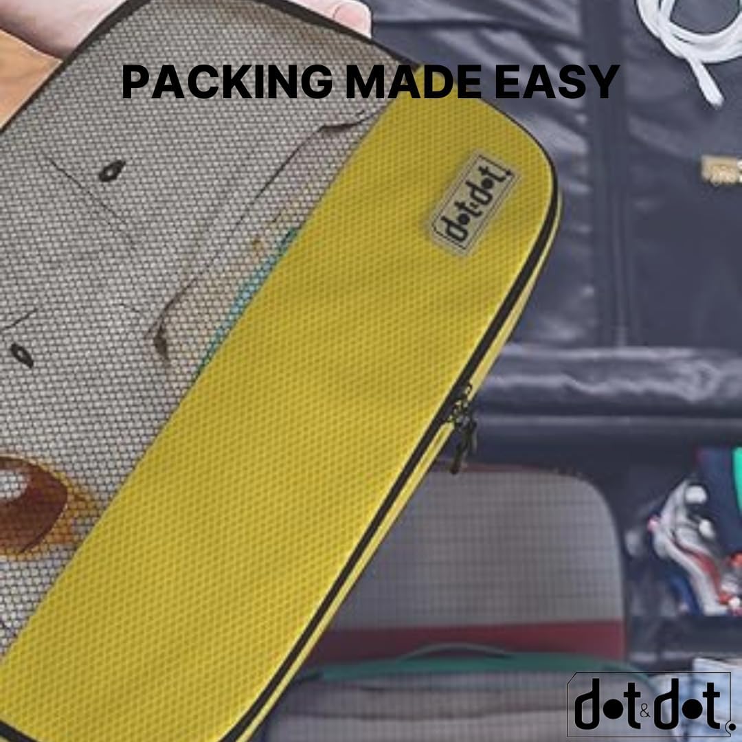 Small Packing Cubes for Suitcases - 5 Pcs Set - Travel Organizer Bags for Carry-On Luggage