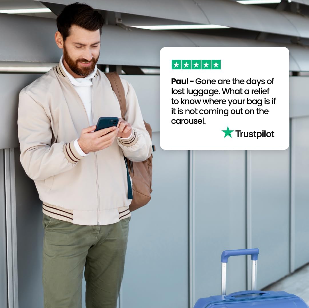 GEGO PRO GPS Tracker - Universal Tracking for Luggage, Vehicles, Trailers, Bike, Person | Real-Time GPS Tracking, WiFi, GSM & Bluetooth | Long Battery Life | Subscription Required