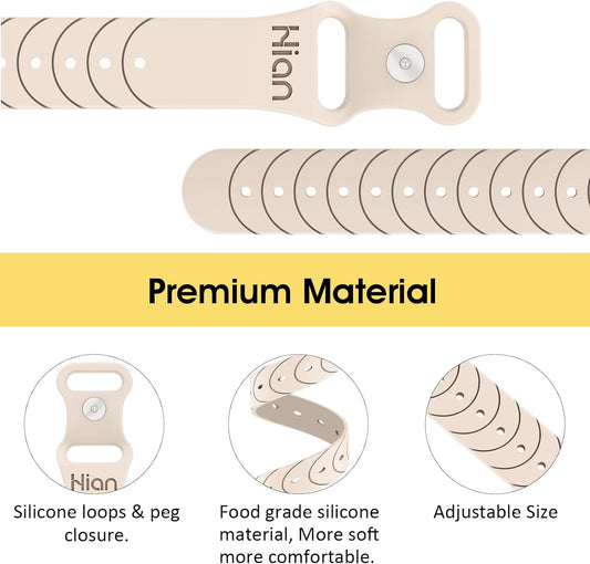 Hion Motion Sickness Bracelets Sea Sickness Wristbands for Motion Sickness/Morning Sickness/Pregnancy Nausea Anti Nausea Wristband Acupressure Nausea Bands Motion Sickness Bands(2Pairs Starlight)