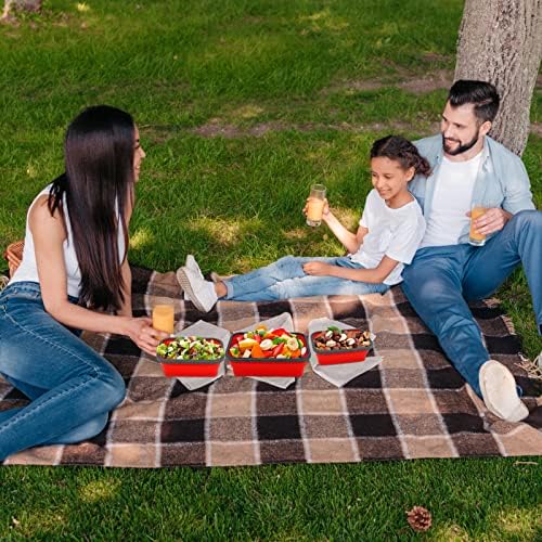 Guyuyii 4 Pack Collapsible Food Storage Containers with Lids
