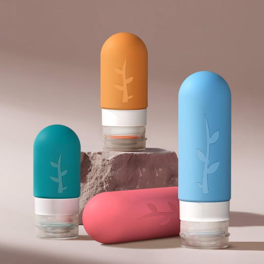 16 Pack Travel Bottles Set - TSA Approved Leak Proof Silicone Squeezable Containers for Toiletries, Conditioner, Shampoo, Lotion & Body Wash Accessories (16 pcs/G3 Pack)