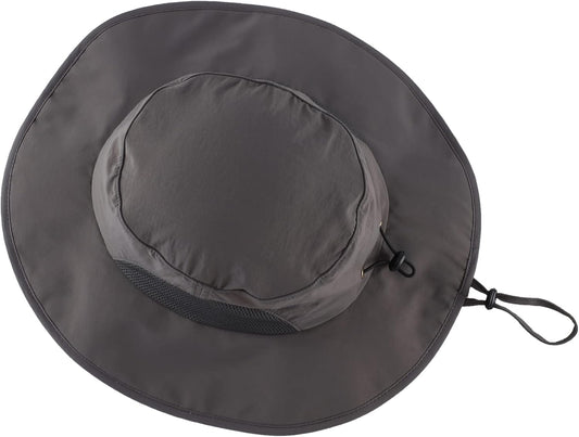 Home Prefer UPF50+ Mens Sun Hat Wide Brim Fishing Hat for Men UV Protection Womens Beach Bucket Hat for Golf Hiking Gardening