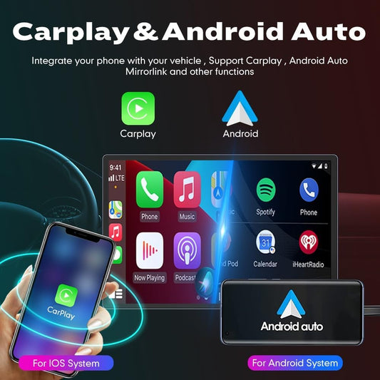 Kunfine CarPlay Android Auto Navigation Stereo GPS Radio Reverse Camera Display 13.1" QLED Touchscreen Headunit Tablet Pad Media Player for Subaru Forester 2007-2013, if Applicable Octa Core 6G+128G