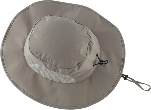 Home Prefer UPF50+ Mens Sun Hat Wide Brim Fishing Hat for Men UV Protection Womens Beach Bucket Hat for Golf Hiking Gardening