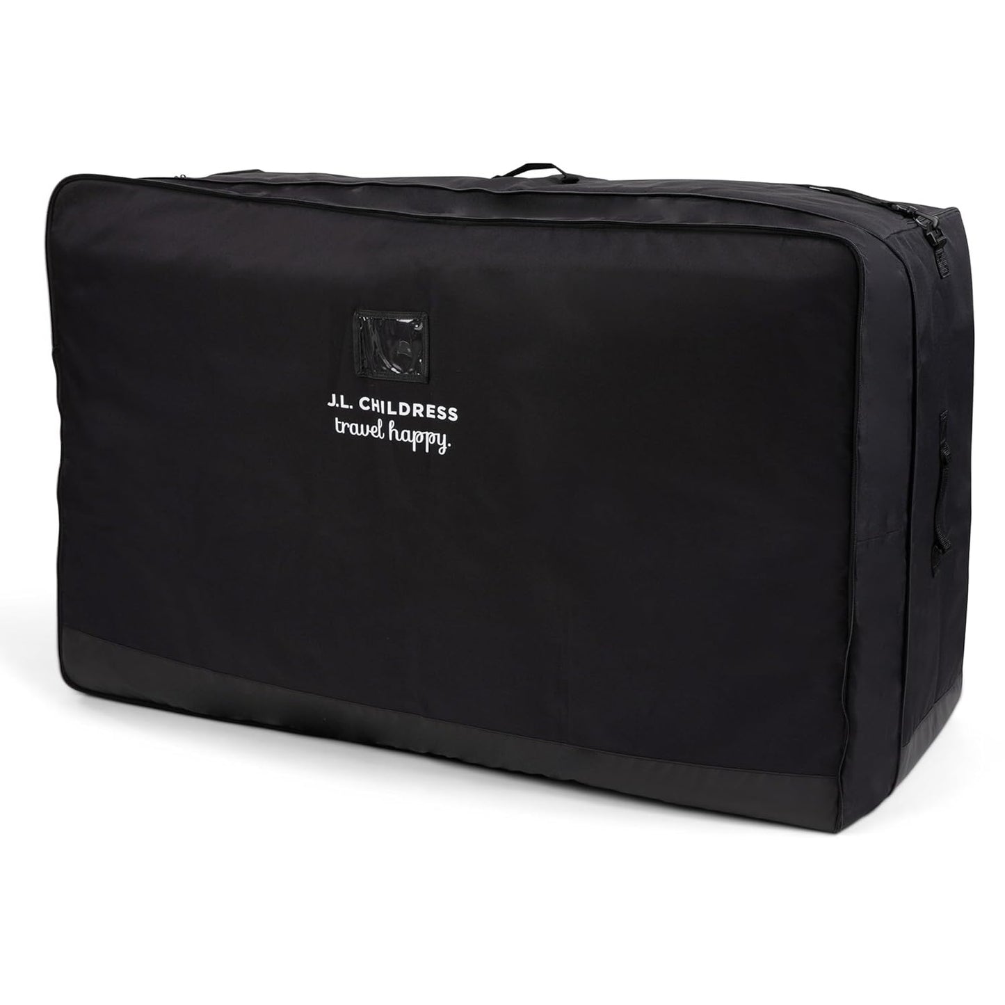 J.L. Childress Universal Stroller Travel Bag for Airplane - Fits Most Baby Strollers, Flying Essentials, Airport Accessories for Gate or Luggage Check, AirTag Compatible - X-Large PLUS, Unpadded