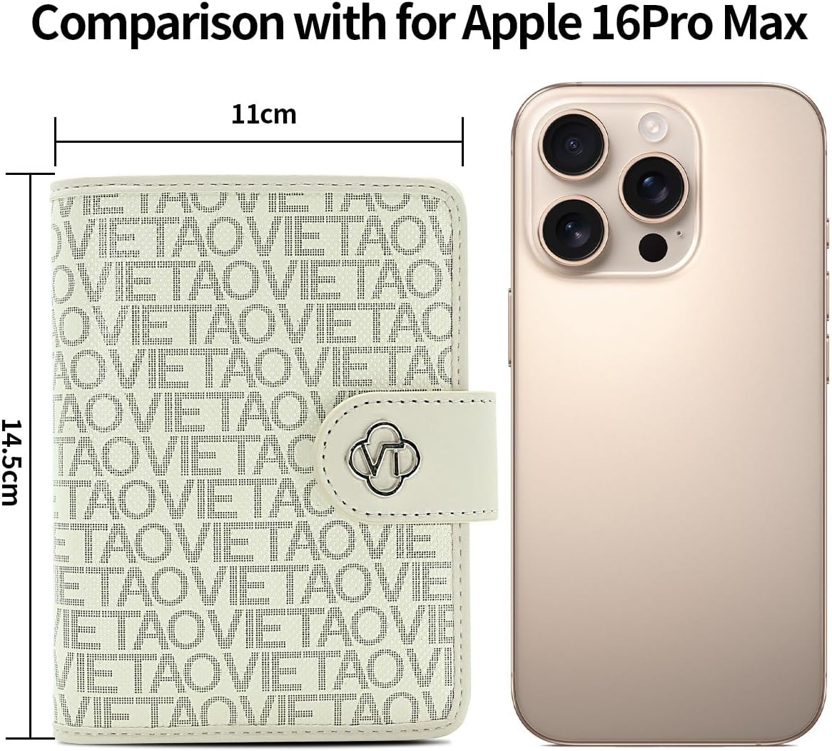 Passport Holder Wallet Bag with AirTag Holder, Card Slots Passport Solt Ticket Cash Solt, Photo Solt Sim Card Pen Slot.White