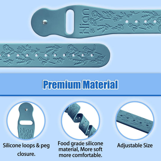 Hion Motion Sickness Bracelets Sea Sickness Wristbands for Motion Sickness/Morning Sickness/Pregnancy Nausea Anti Nausea Wristband Acupressure Nausea Bands Motion Sickness Bands(2Pairs-Bule+Pink)