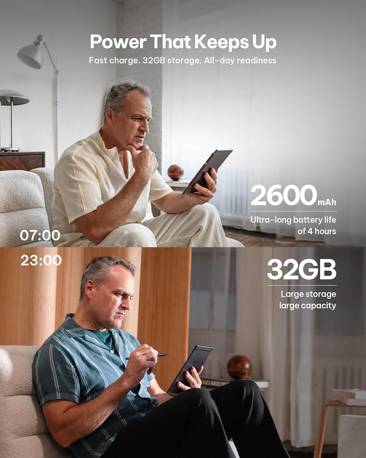 AINOTE Air 2 Bundle – 8.2" E Ink AI Note-taking Tablet with Stylus, 4096 Pressure Levels, Digital Notebook with Voice-to-Text Transcription, Multi-languages Support, Ideal for Meetings & Study