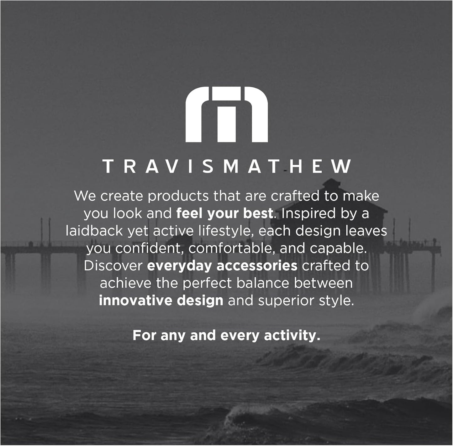 TravisMathew Quad Carry-On Spinner TMB400, Graphite Heather