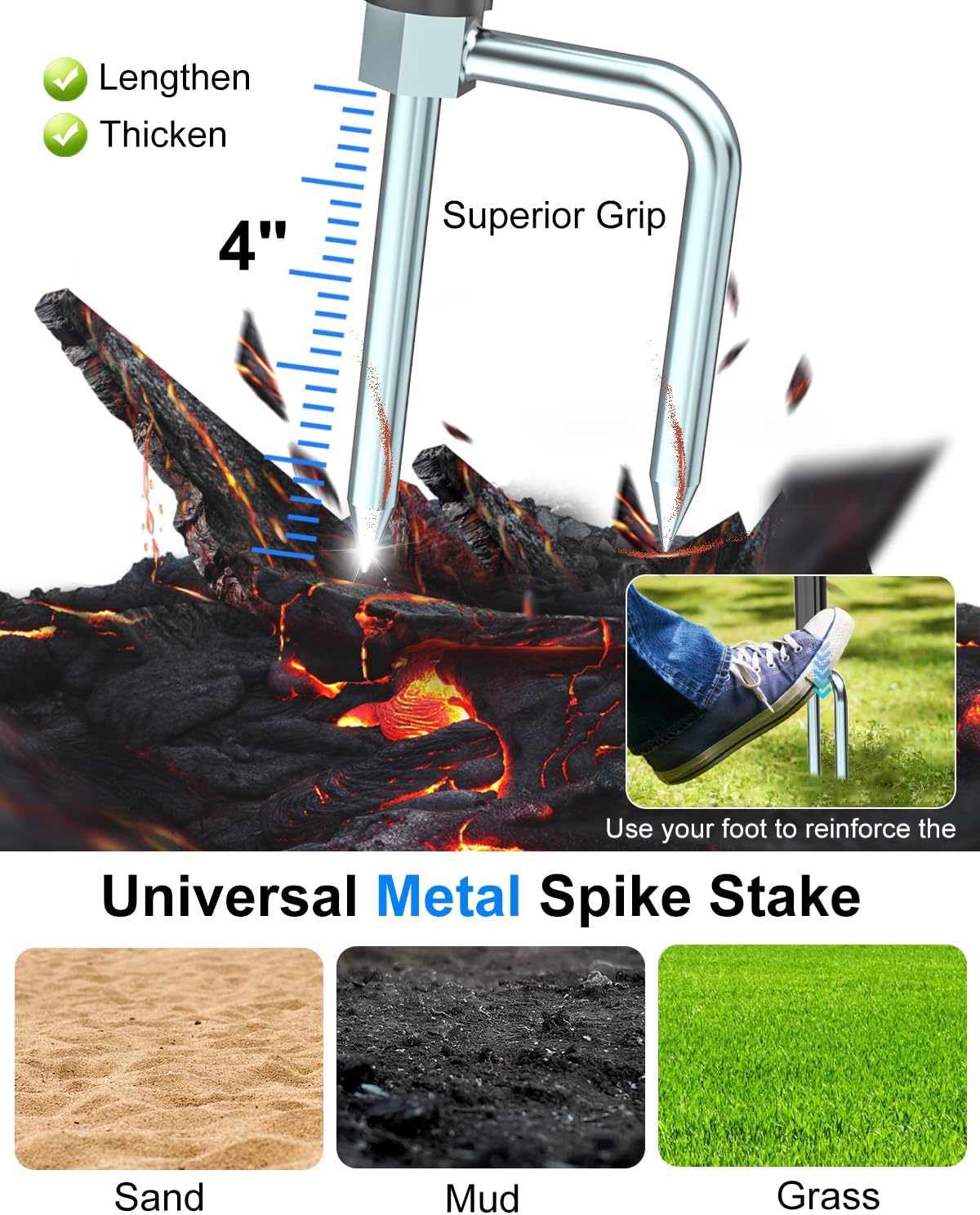 Magnetic Tripod for iPhone, 57" Monopod and Selfie Stick Tripod for Outdoor, Camping, Travel, Selfies, Video Recording, Compatible with MagSafe, for iPhone 16 15 14 and Android Phones