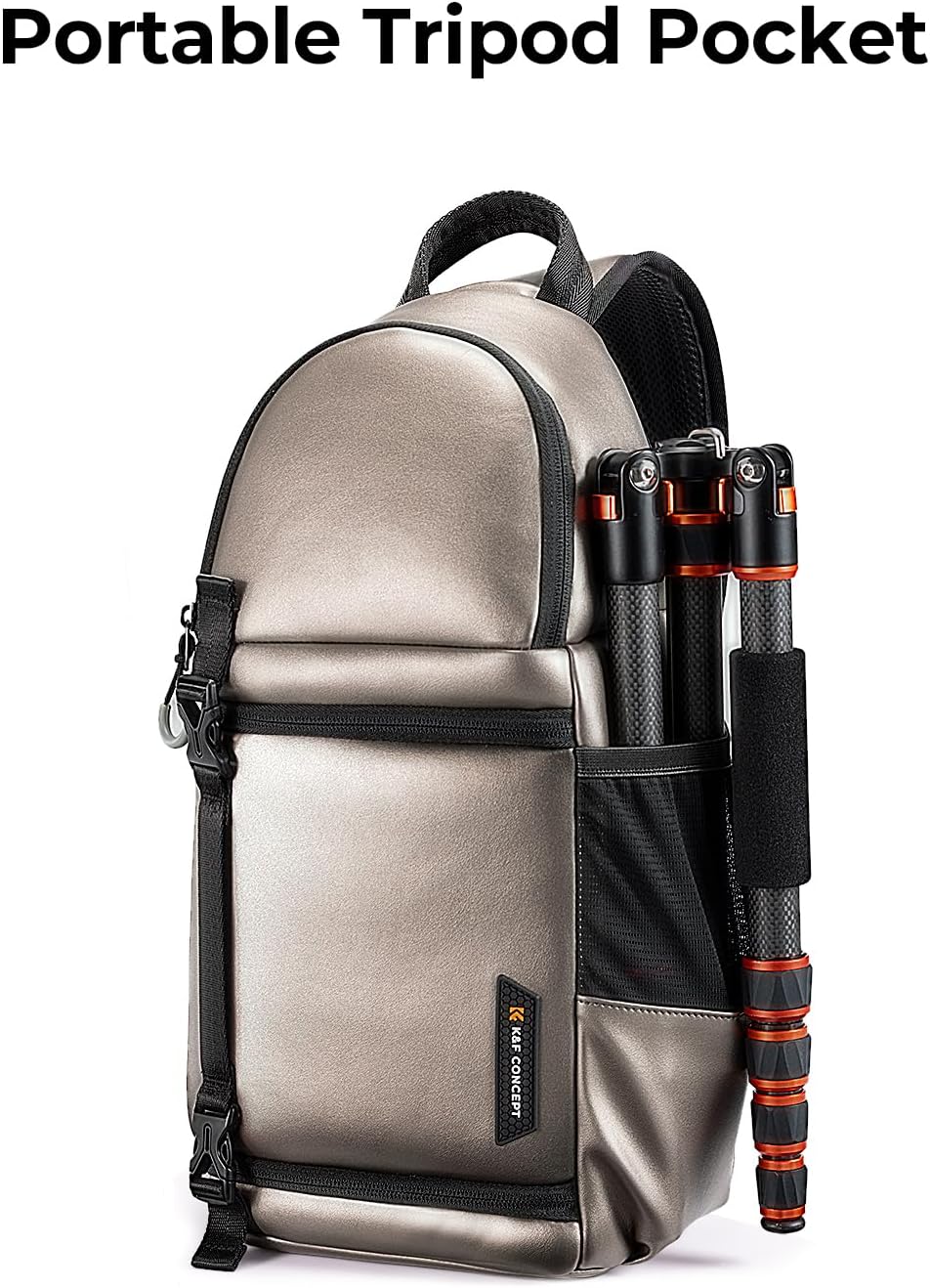 K&F Concept Camera Sling Bag Crossbody Bag Camera Shoulder Backpack DSLR/SLR/Mirrorless Photography Bags Compatible with Canon/Nikon/Sony/Fuji/Gopro/DJI