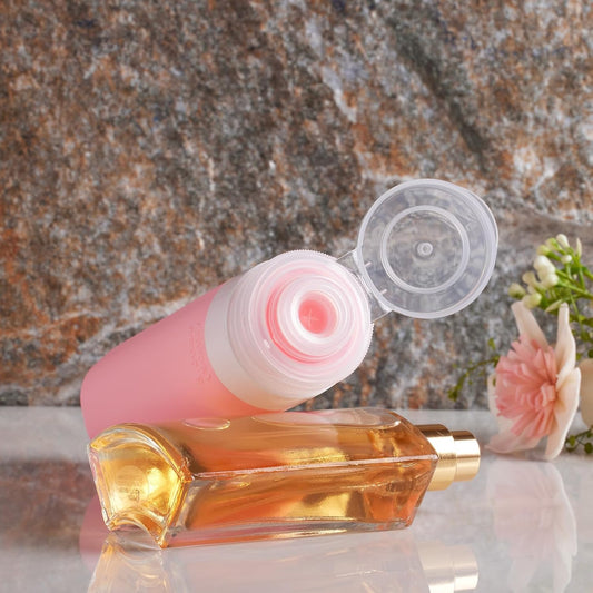 INSFIT Travel Bottles for Toiletries 23pack, TSA Approved Travel Size Toiletries, Airplane Essentials for Creams, Shampoo, Cosmetic Liquids