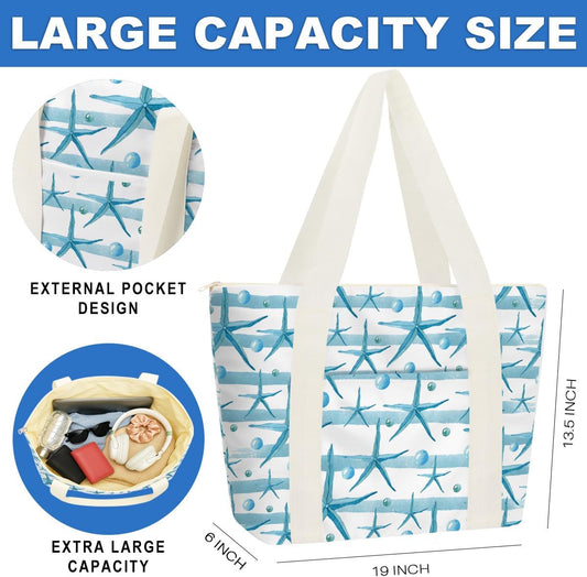 Beach Bags Wet Bag for Swimsuit Tote Bag for Friends Travel Gifts, Aloha Bags Waterproof Vacation Essential