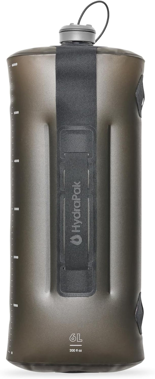 HydraPak Seeker - Collapsible Water Storage (6 Liter)- BPA & PVC Free Camping Hydration Reservoir Bag