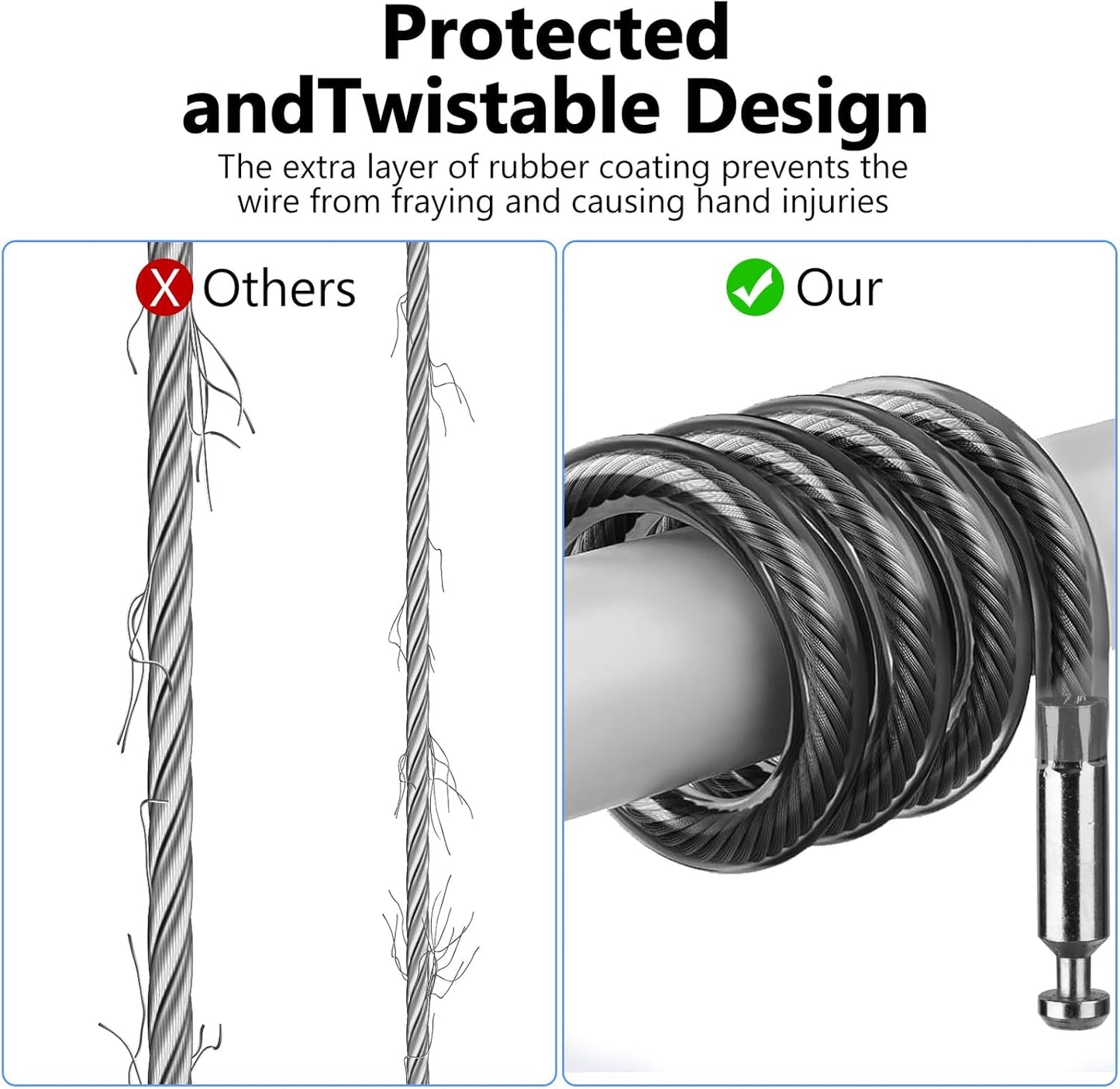 Compatible with Apple AirTag Secure Lock with Wire Cable, 3-Digit Combination Luggage Locks, Alloy Body Ultra Durable Anti-Lost Protective Case for Luggage, Bags, Suitcase, and Backpacks (GREEN)