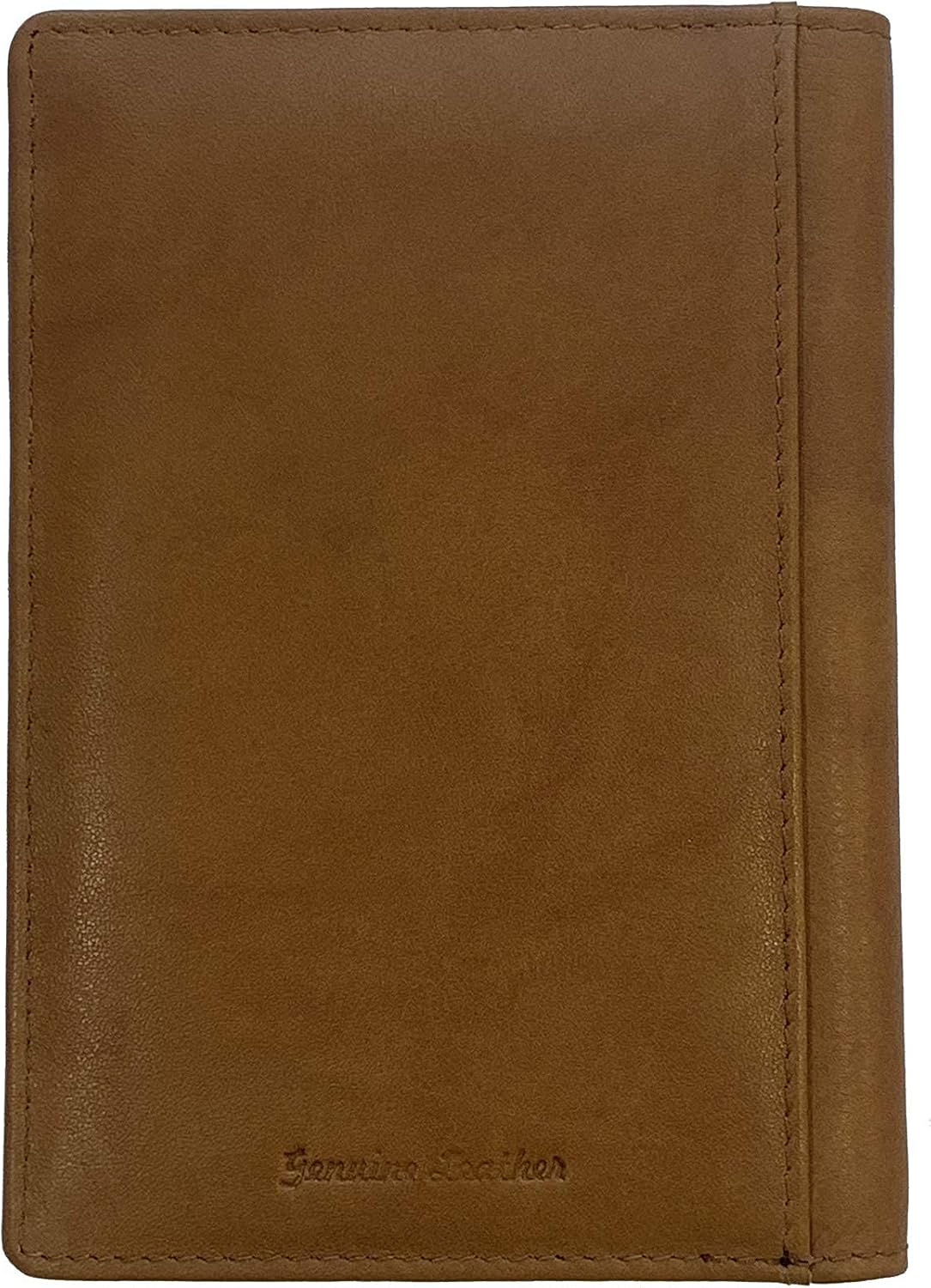 Personalized Monogrammed Antique Saddle Leather RFID Passport Wallet