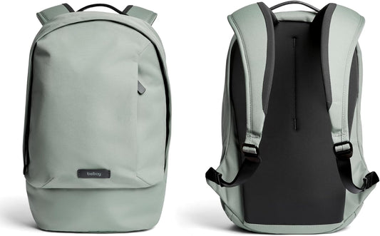 Bellroy Classic Backpack Compact – (Laptop Bag, Laptop Backpack, 16L) - Eucalyptus