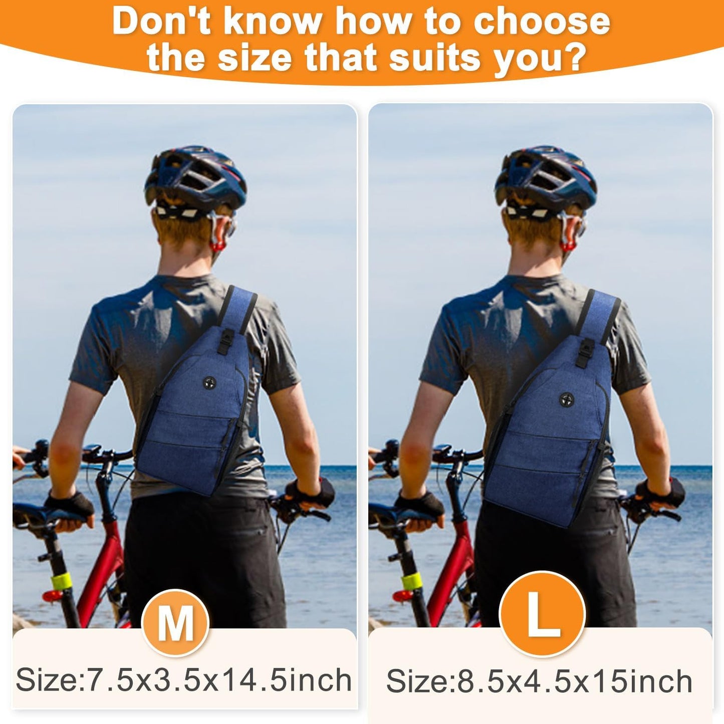 Crossbody Bags for Women Men Trendy Sling Bag Bakpack Casual Chest Bag with Convertible Shoulder Strap