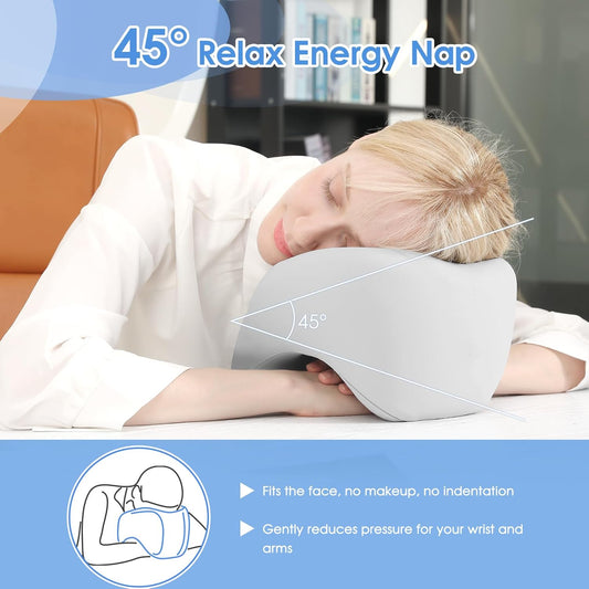 Travel Pillow, Neck Pillow Airplane, Plane Pillow Memory Foam Travel Neck Pillow with 360° Head and Neck Support, Portable Travel Essential Suitable for Airplane, Car, Train, or Bus Trip