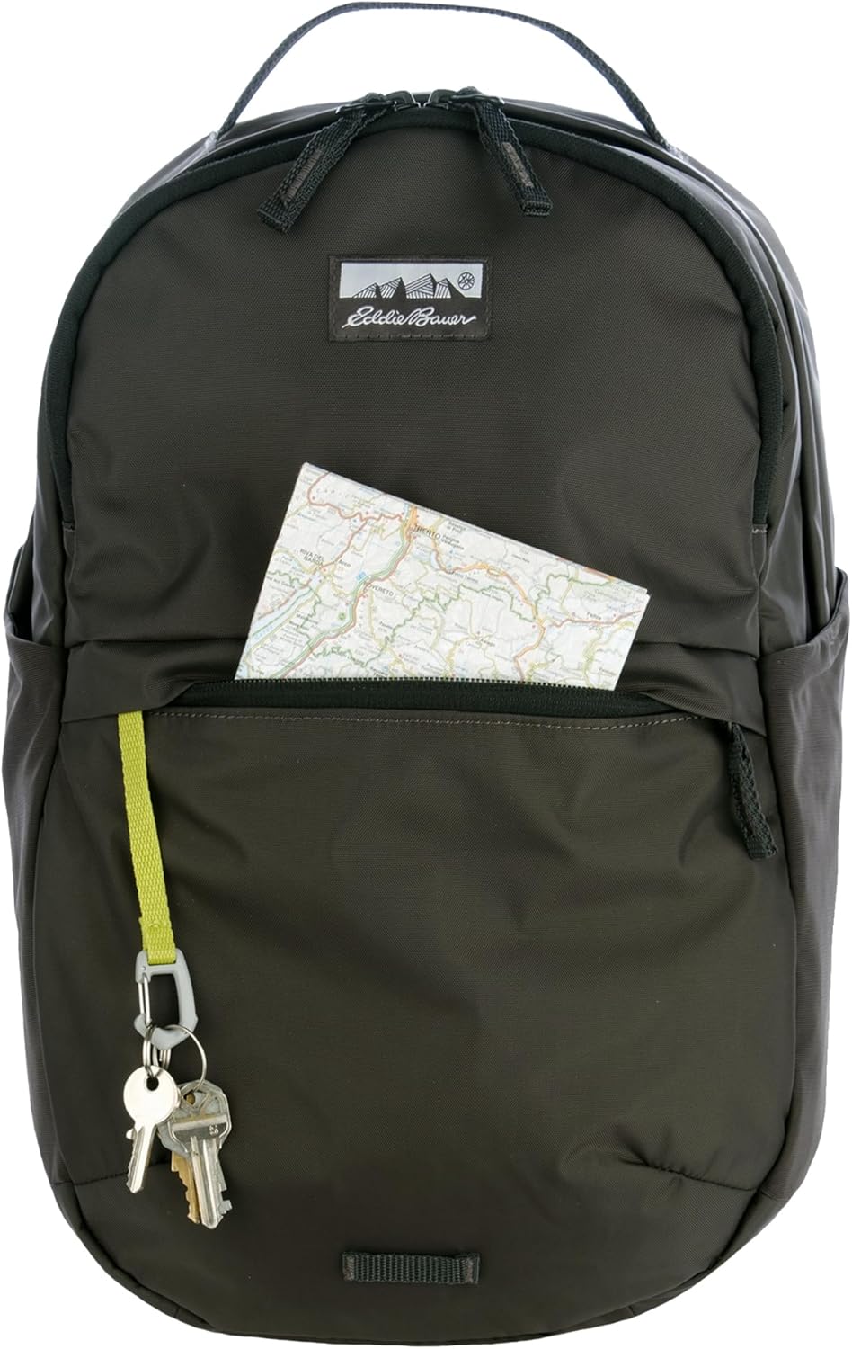 Eddie Bauer 26L Venture Backpack, Hydration and Laptop Compatible Daypack, Carbon Black