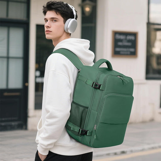 Travel laptop Backpack for Women, Personal Item Size Flight Approved, 16 Inch Laptop Bag with Multi-Pockets, Hiking Backpack, Waterproof Carry On Backpack Casual Daypack Backpack