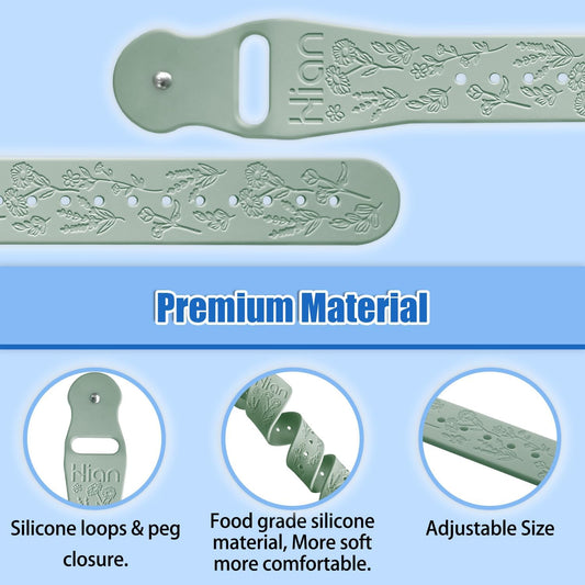 Hion Motion Sickness Bracelets Sea Sickness Wristbands for Motion Sickness/Morning Sickness/Pregnancy Nausea Anti Nausea Wristband Acupressure Nausea Bands Motion Sickness Bands(2Pairs-Black+Beryl)