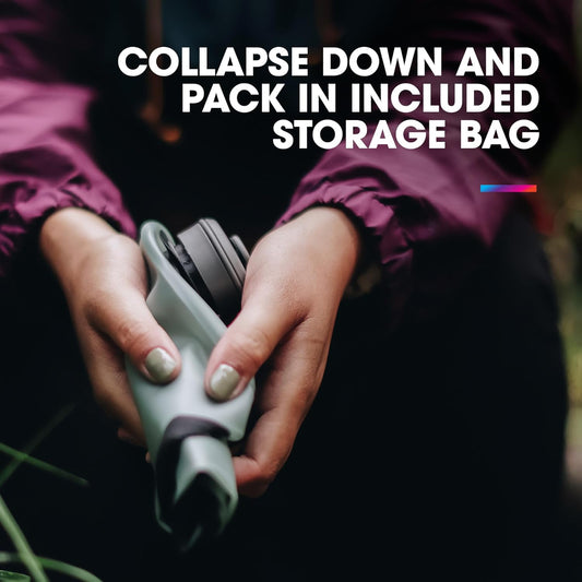 Collapsible Camping Water Storage (2L, 3L, 4L, 6L, 10L) - BPA & PVC Free, Hydration Reservoir Bag, Leak Proof