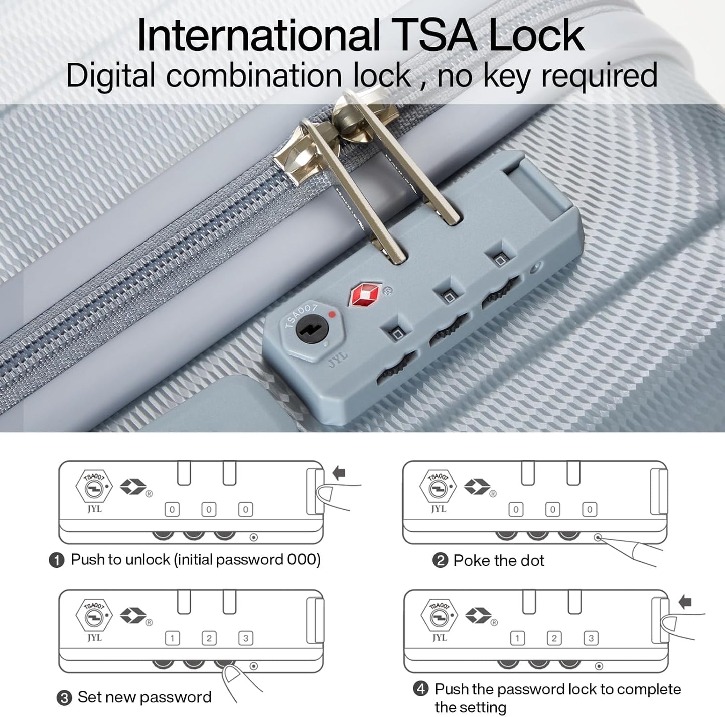 Hanke 16 inch Underseat Carry on Suitcases with Wheels,Lightweight Hard Shell Carry on Luggage with Wheels for Weekender,Travel Approved Small Suitcase,Travel Luggage for Womem Men,Gray.