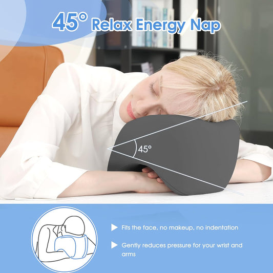 Travel Pillow, Neck Pillow Airplane, Plane Pillow Memory Foam Travel Neck Pillow with 360° Head and Neck Support, Portable Travel Essential Suitable for Airplane, Car, Train, or Bus Trip