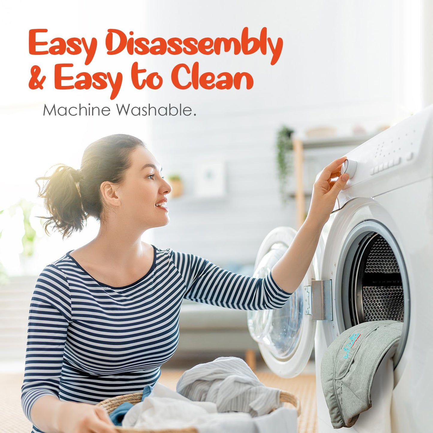 Hook On High Chair - Portable & Foldable for Babies 6-36 Months, Family & Travel Use with Carry Bag(Sage Green)