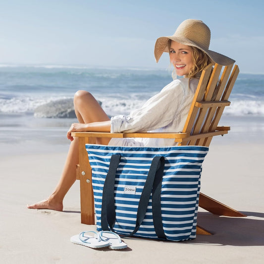 G4Free Beach Bag, Waterproof Beach Bags for Women, Personalized Strap Tote Bag for Women Birthday Gifts