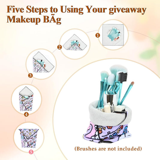 Makeup Case Organizer,Makeup Train Case, Trays Cosmetic Box Portable, Profesional for Salon Barber, Colorful Pink