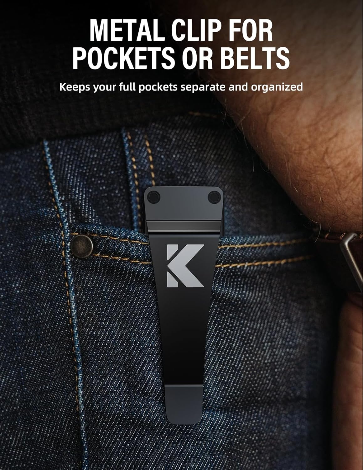 Key Organizer Key Holder Compact Key Case Minimalist Metal Key Chain Key Holder for Keychain Secures 8-10 Keys EDC