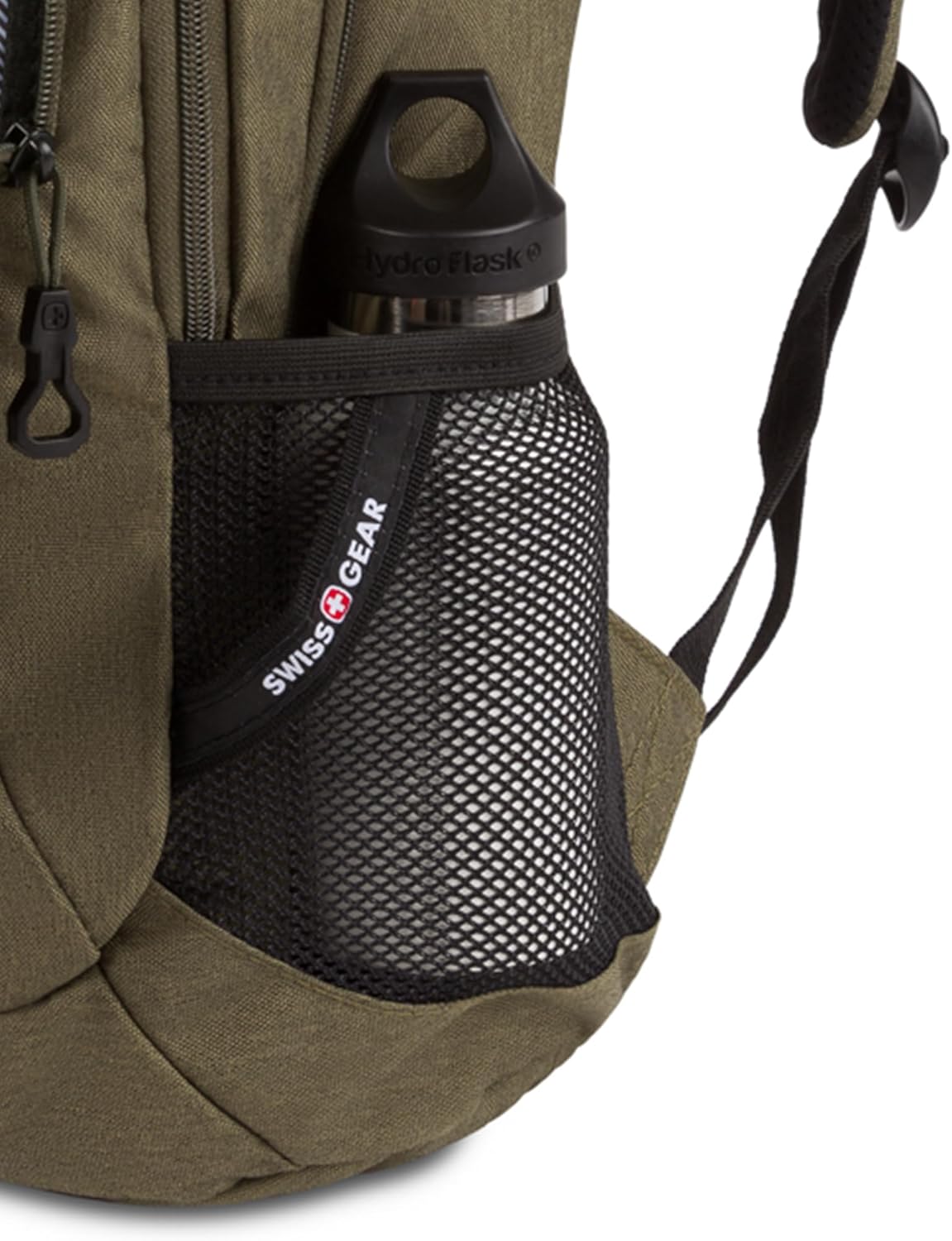 SwissGear Cecil 5505 Laptop Backpack, Olive, 18-Inch